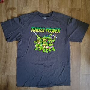 Nickelodeon Black Teenage Mutant Ninja Turtles Shirt